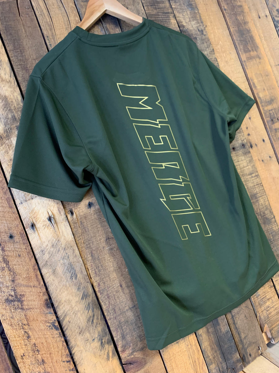 Outline | Short Sleeve Tech Tee - OLIVE - LTD EDITION – Merge Decals