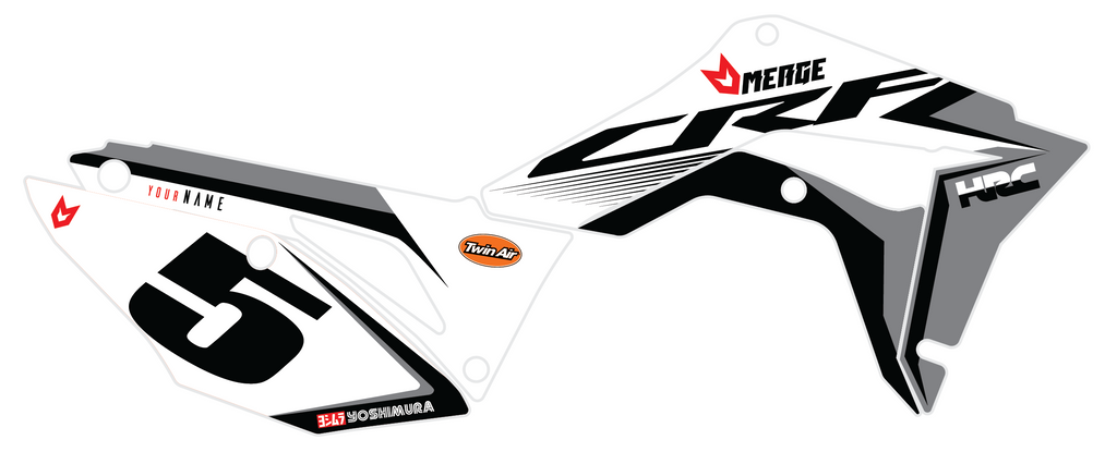 FACTORY | MONO | Honda Motocross Graphics – Merge Decals