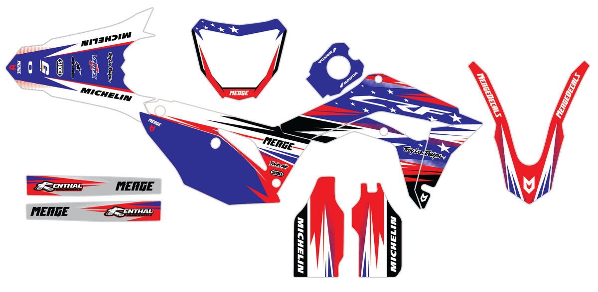 MERGE DECALS | HONDA Motocross Graphics – Merge Decals