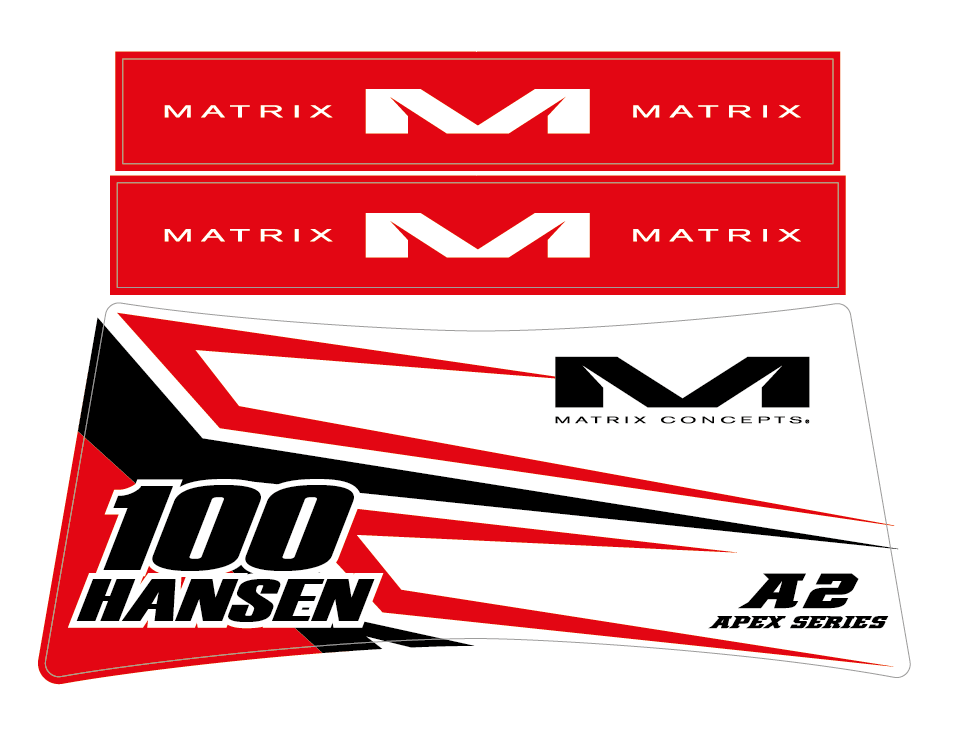 MATRIX A2 / A2M STAND DECALS | APEX – Merge Decals