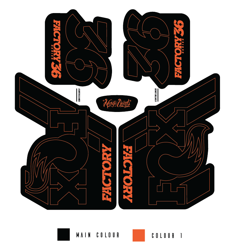 FOX FORK 18-20 | OUTLINE – Merge Decals