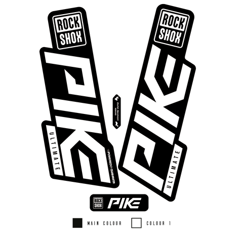 Rockshox pike decals outlet 2019