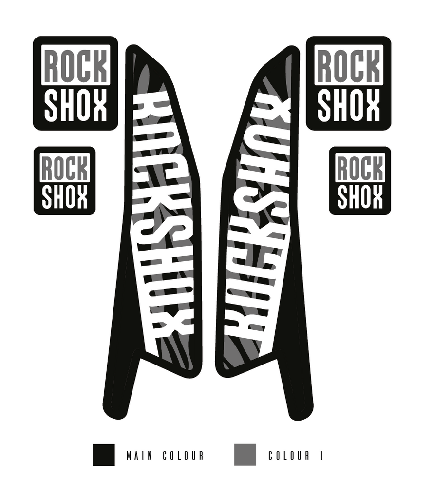 ROCKSHOX BOXXER 2015 | BASIC – Merge Decals