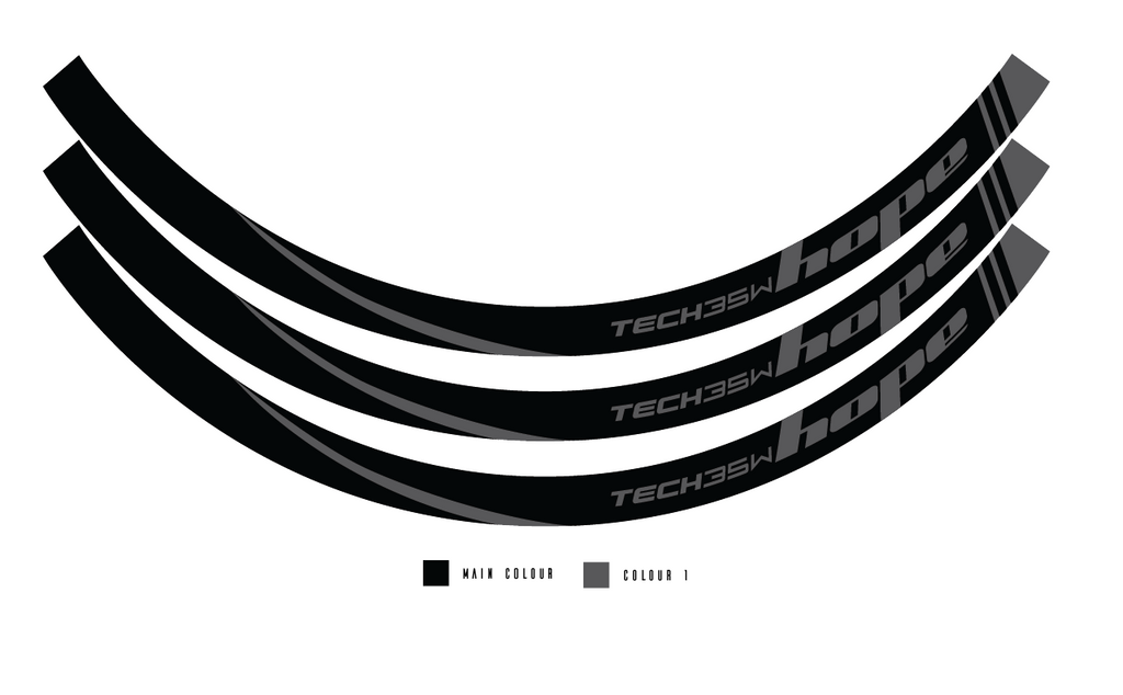 HOPE TECH 35 W BASIC Merge Decals