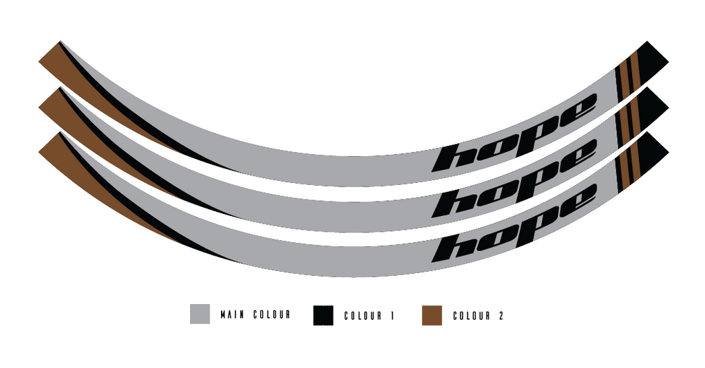 HOPE TECH 35 W BASIC Merge Decals